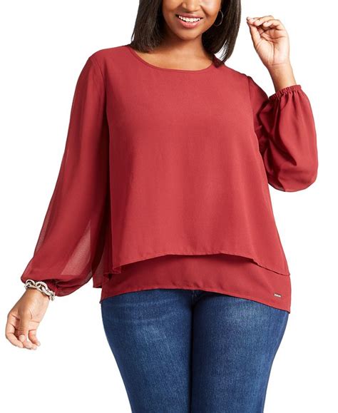 Michael Kors Plus Size Split